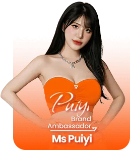 Ms. Puiyi in a Play88 campaign