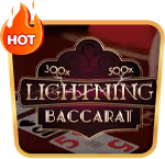 Lightning Baccarat live casino game