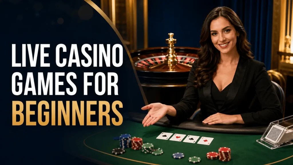 Live casino games for beginners on mobile and desktop